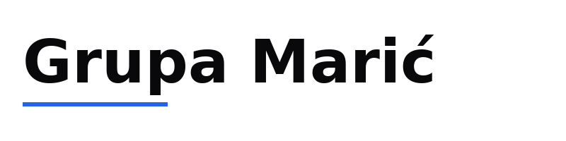 Grupa Marić logo